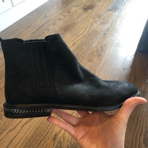 Michael Kors Sabrina chain link bootie